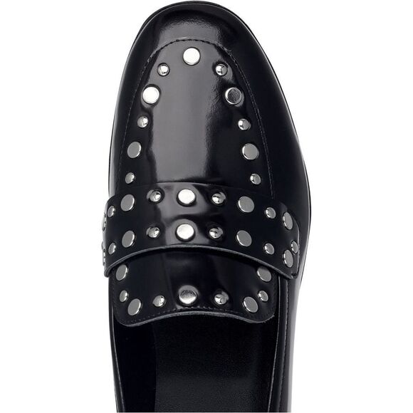 🔥NIB Marc Fisher Zimma Studded Leather Loafers Size 7.5 - Picture 8 of 14